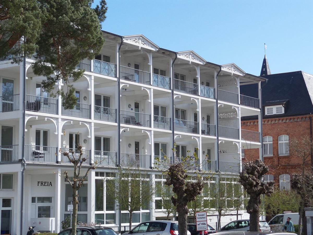 Fewo Direkt Am Strand Mit Meerblick Und Suedbalkon, Villa Freia 27, Binz Eksteriør billede